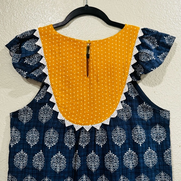 Anthropologie THML Dres Embroidered Floral Design Size Small - Picture 9 of 16